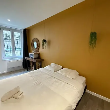 Jaune #4#- Douceur & Confort-self Check-in Apartment *